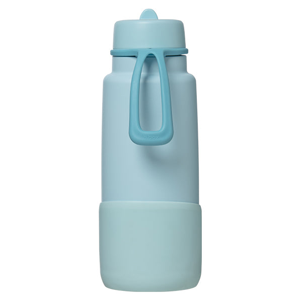 1l insulated water bottle with flip top - Lagoon