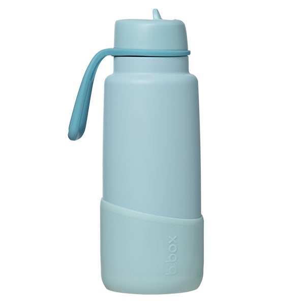1l insulated water bottle with flip top - Lagoon