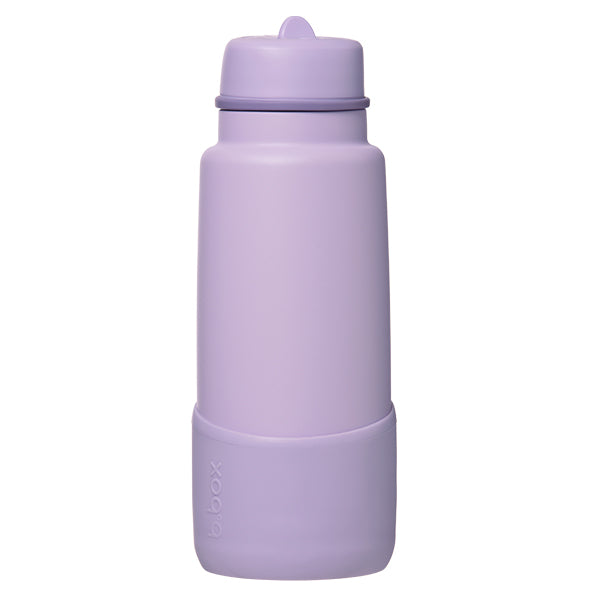 1l insulated water bottle with flip top - Lilac Love