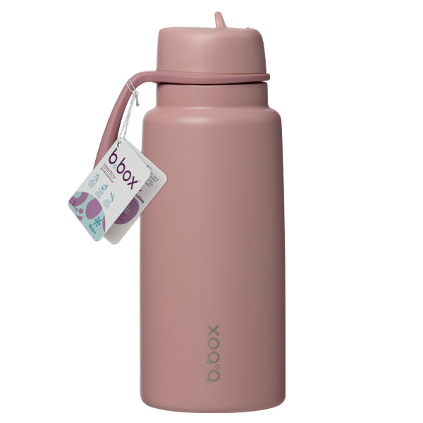 1l insulated water bottle with flip top - Berry Smoothie