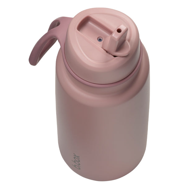 1l insulated water bottle with flip top - Berry Smoothie