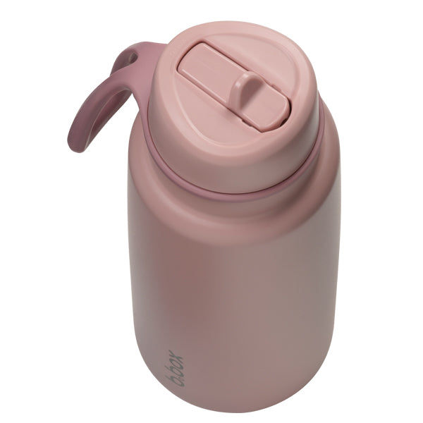 1l insulated water bottle with flip top - Berry Smoothie