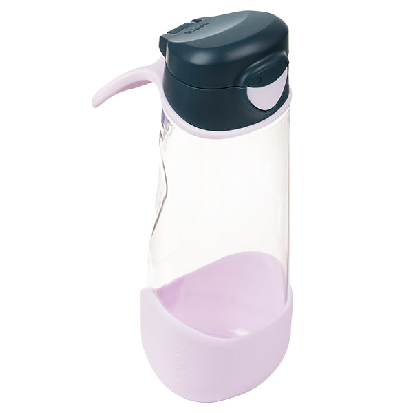 600mL sport spout bottle - indigo rose
