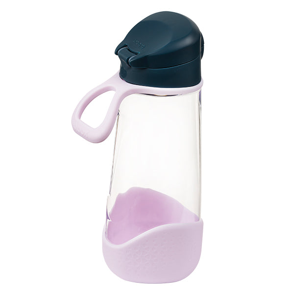 600mL sport spout bottle - indigo rose