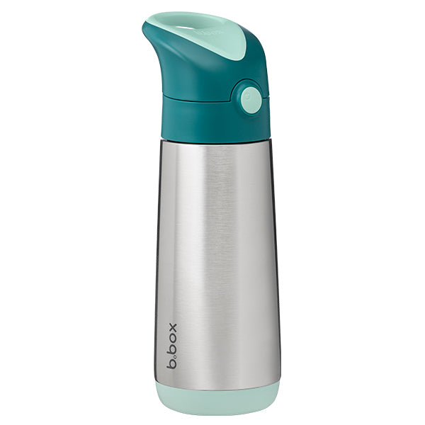 500ml insulated drink bottle - emerald forest