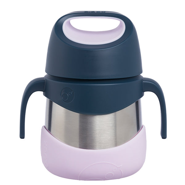 insulated food jar - indigo rose