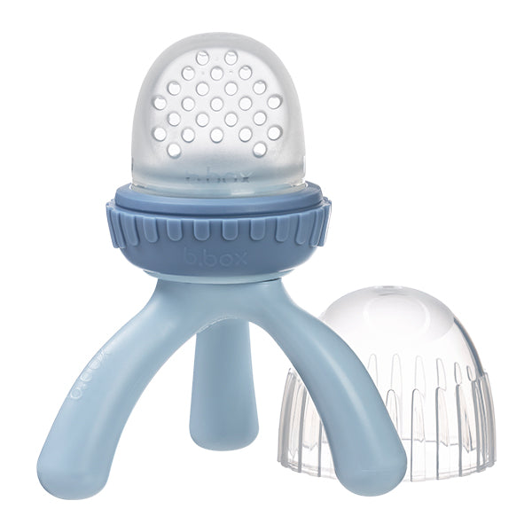 Silicone Fresh Food Feeder -  lullaby blue