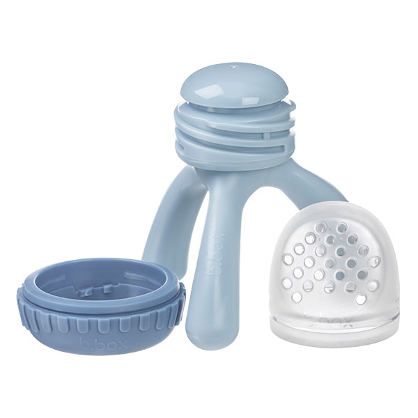Silicone Fresh Food Feeder -  lullaby blue