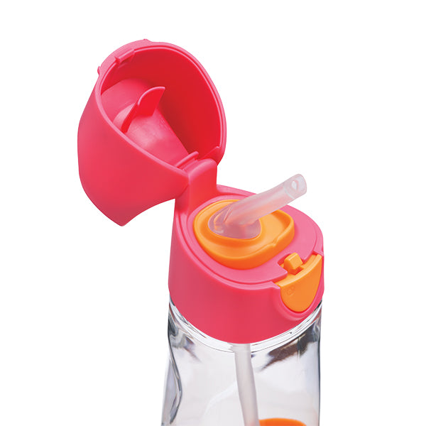 600ml tritan drink bottle - strawberry shake