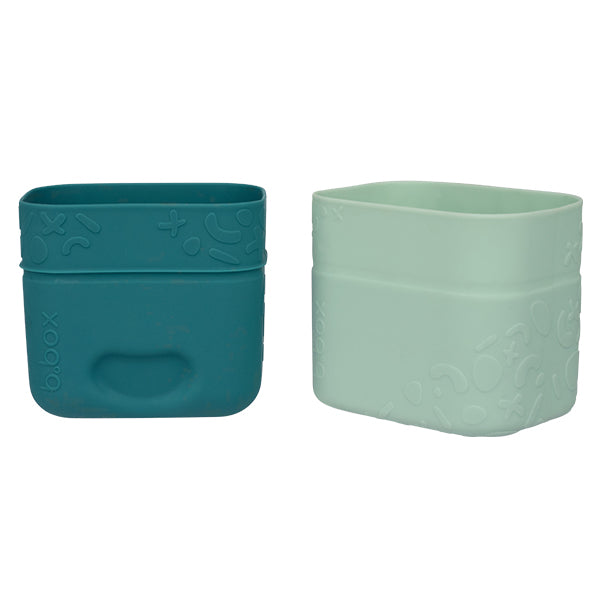 silicone snack cup - forest