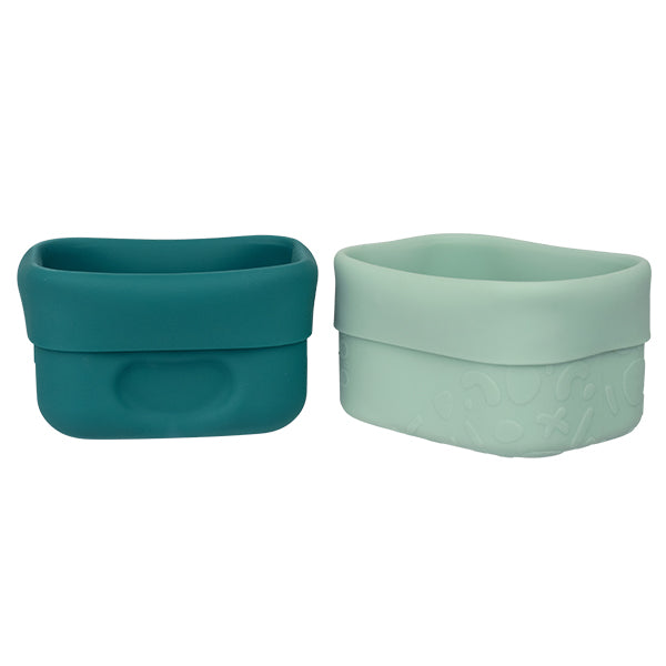 silicone snack cup - forest