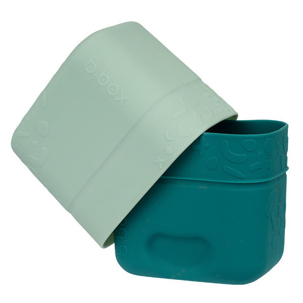 silicone snack cup - forest